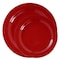 Smarty Had A Party Solid Red Holiday Round Plastic Dinnerware Value Set (120 Dinner Plates + 120 Salad Plates), 240PK 110RVP-CASE - alternate 2